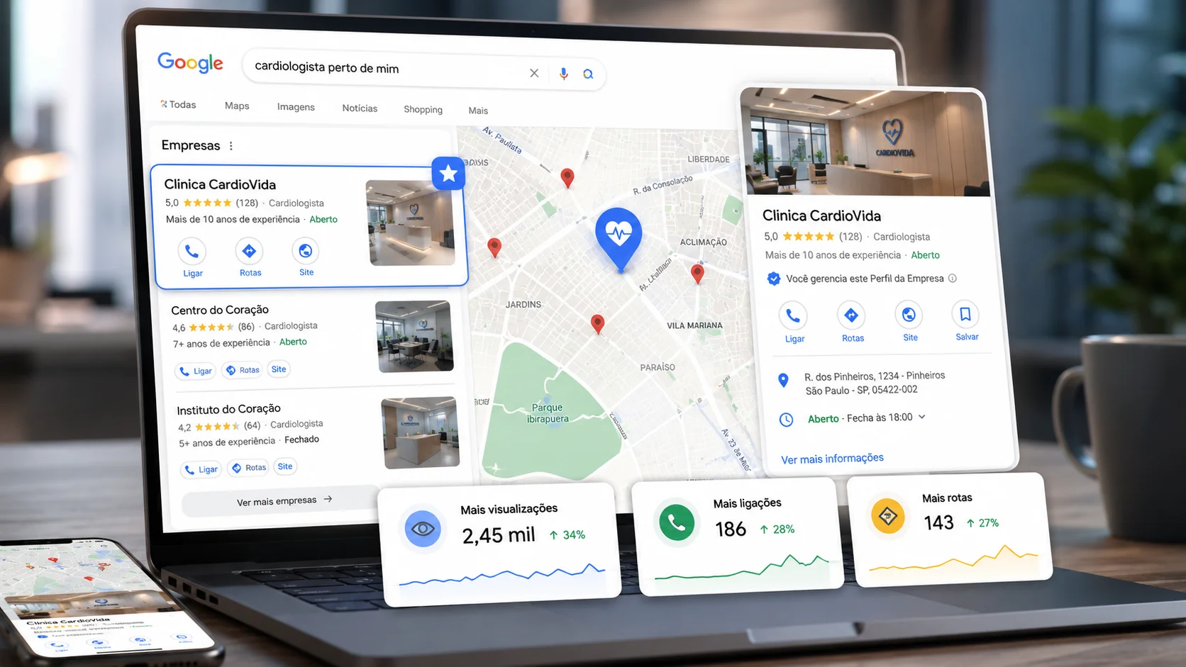 SEO local: onde a demanda realmente está e como aparecer no Google Maps