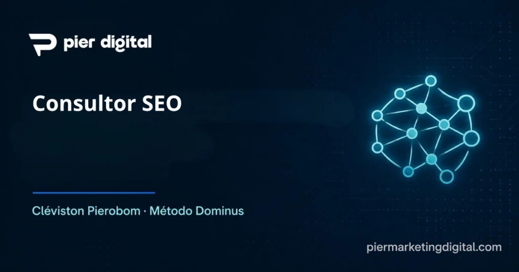 Cléviston Pierobom, consultor SEO especializado em Google e Inteligências Artificiais