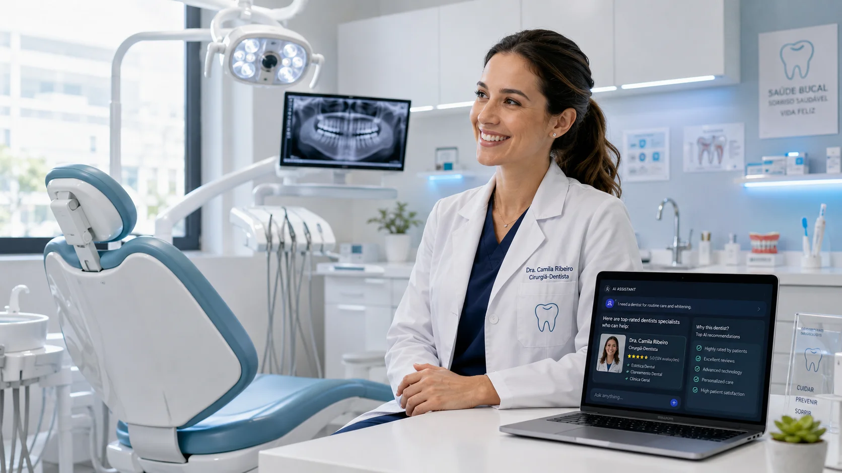 SEO para dentistas em 2026: como aparecer no ChatGPT, Perplexity e Google AI Mode